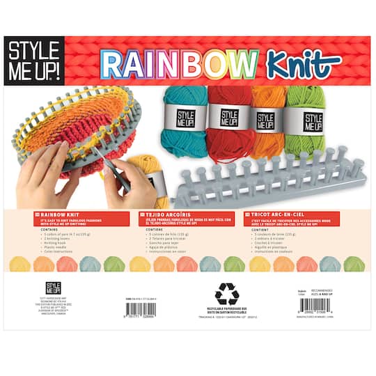 Style Me Up! Rainbow Knit Activity Kit